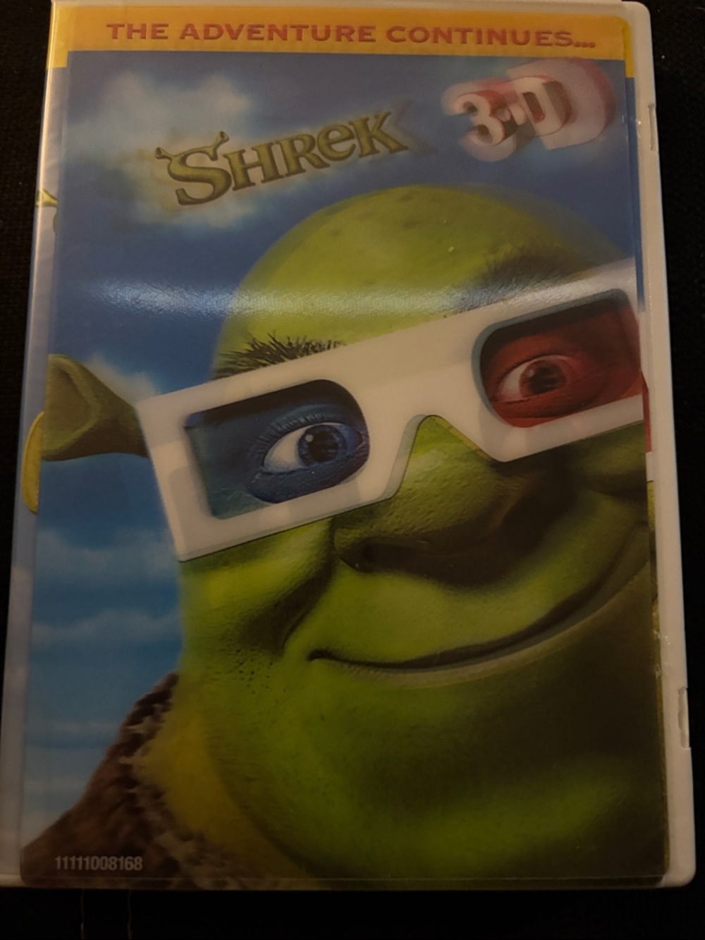 Shrek 3D Movie DVD